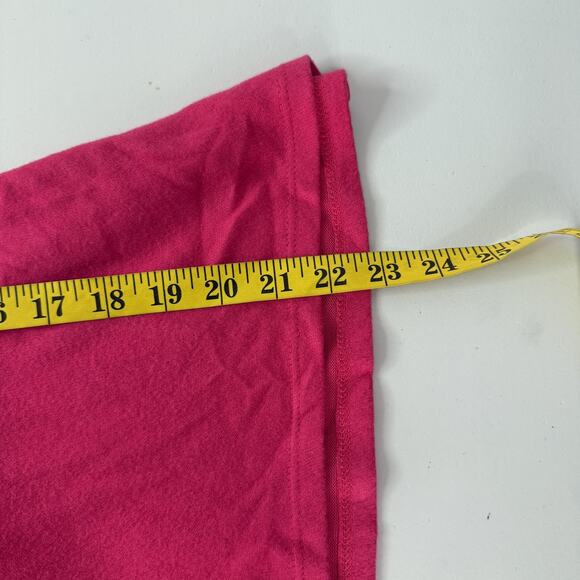 Fornia Shirt Womens Large Pink Long Sleeve Drop Shoulder Boxy Relaxed Fit SOFT - Picture 7 of 8